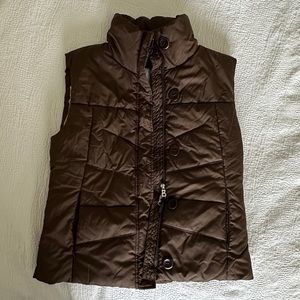 Bogner Fire + Ice Brown Puffer Vest